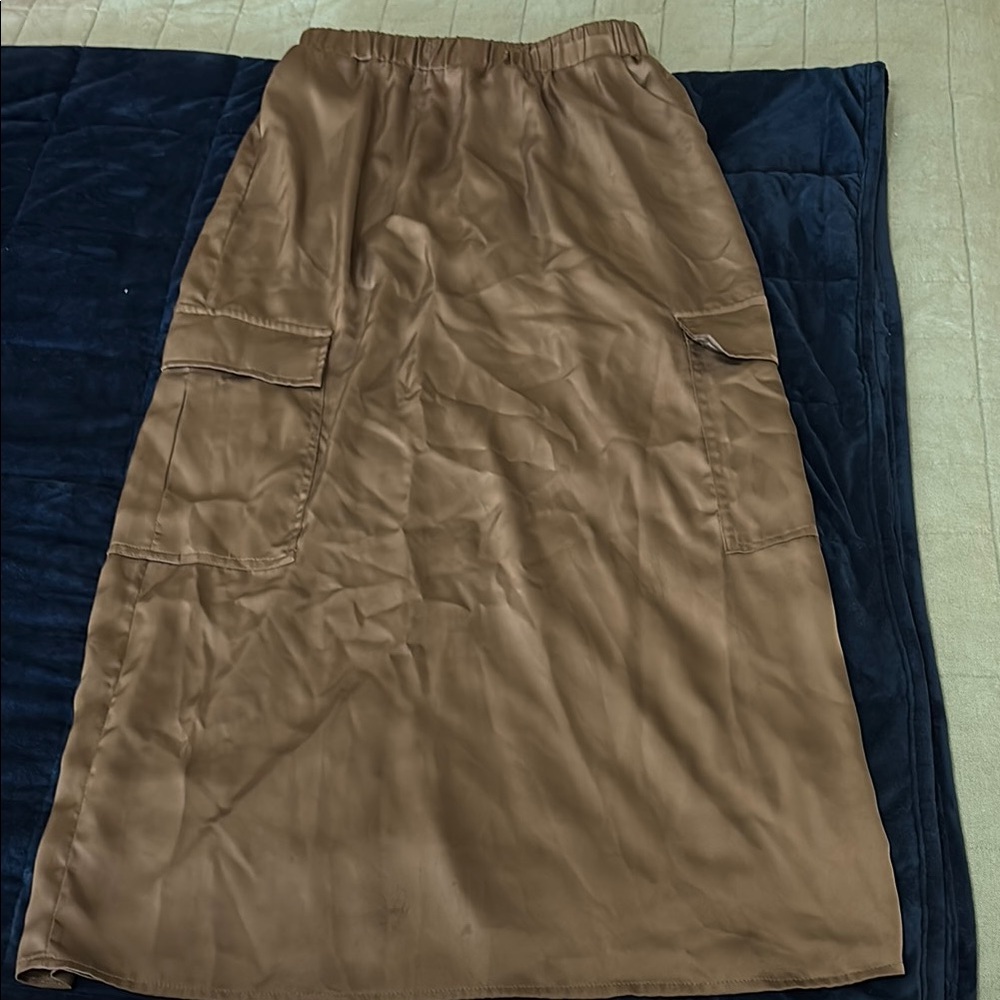 Elegant Brown Women's Skirt